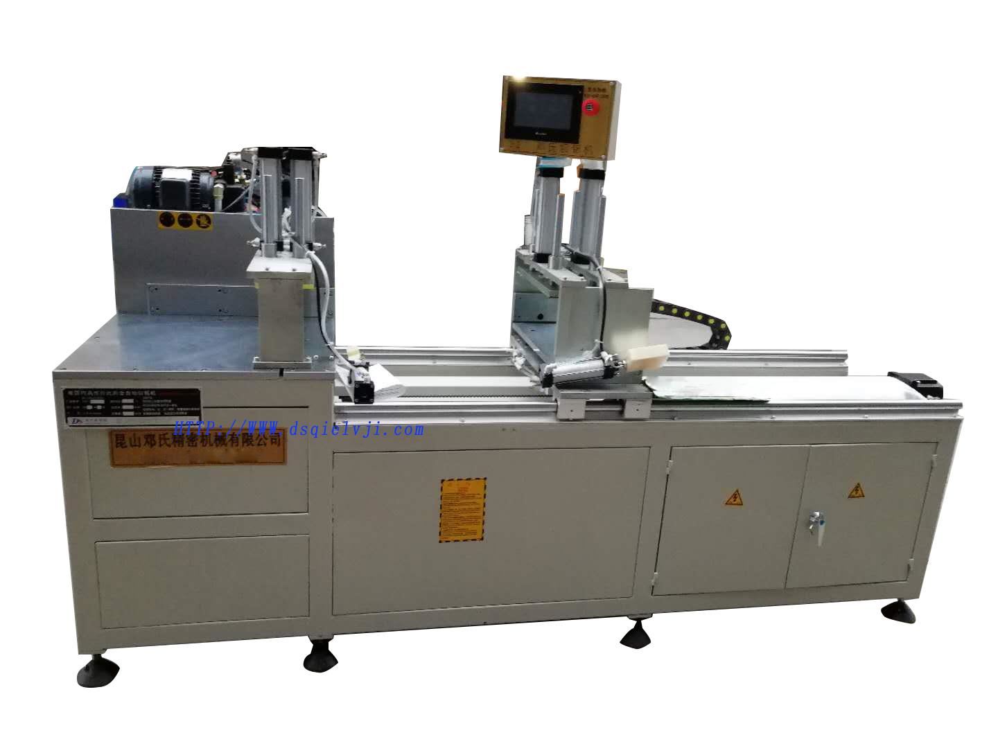 【鎮(zhèn)江】DS-A500鄧氏全自動鋁型材切割機(jī)，鋸切門窗丁字型鋁材